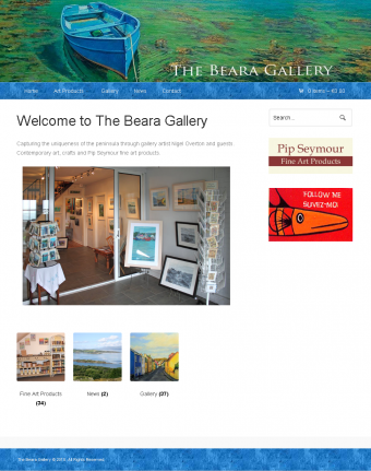 The Beara Gallery Website